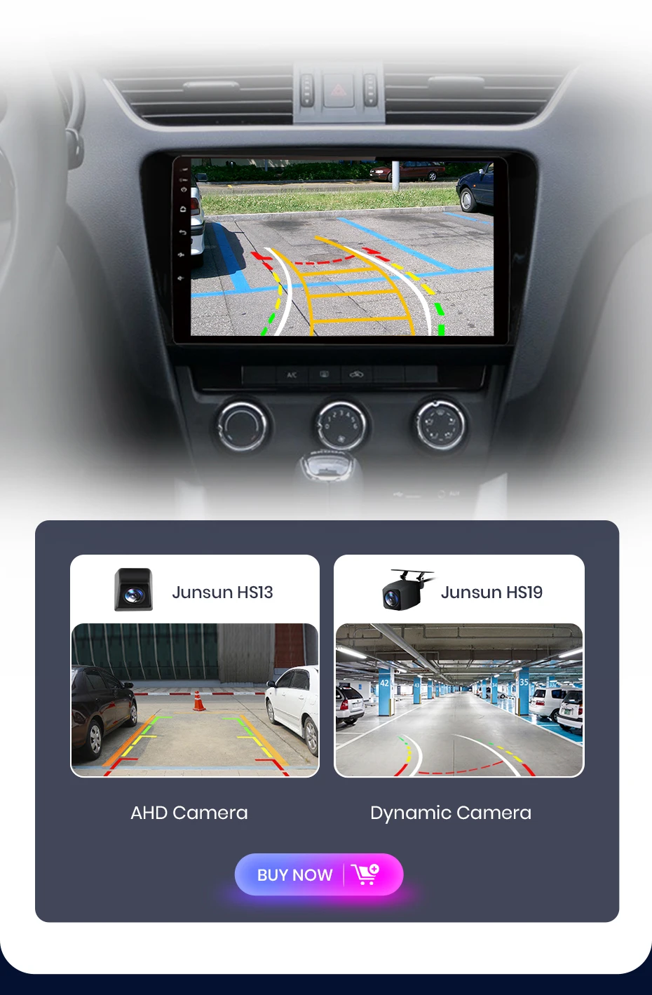Junsun V1 Android 10,0 Auto Radio Multimedia Für SKODA Octavia 3 A7 2013 2014 2015 2016 2018 Video Player Navigation GPS keine 2 din – Detail 19