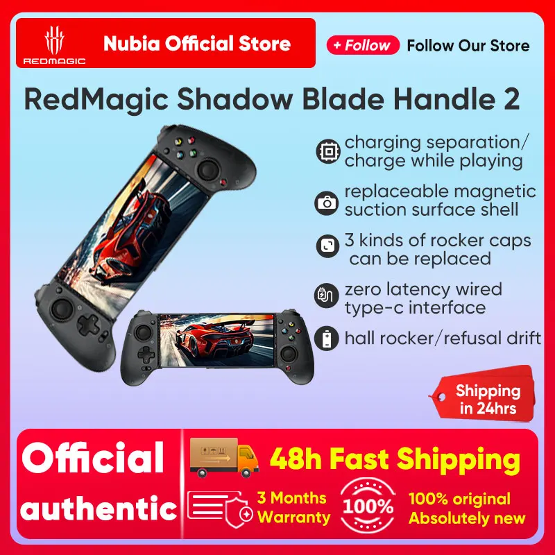 Red Magicダブルブレードコントローラー,マイクロスイッチ付き,5