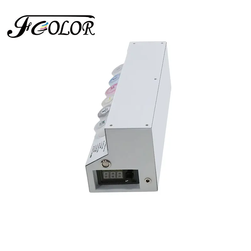 FCOLOR New DTF CISS For Epson ET8550 DTF Printer Continuous Ink Supply System White Ink Shaker Device Conversion Kit