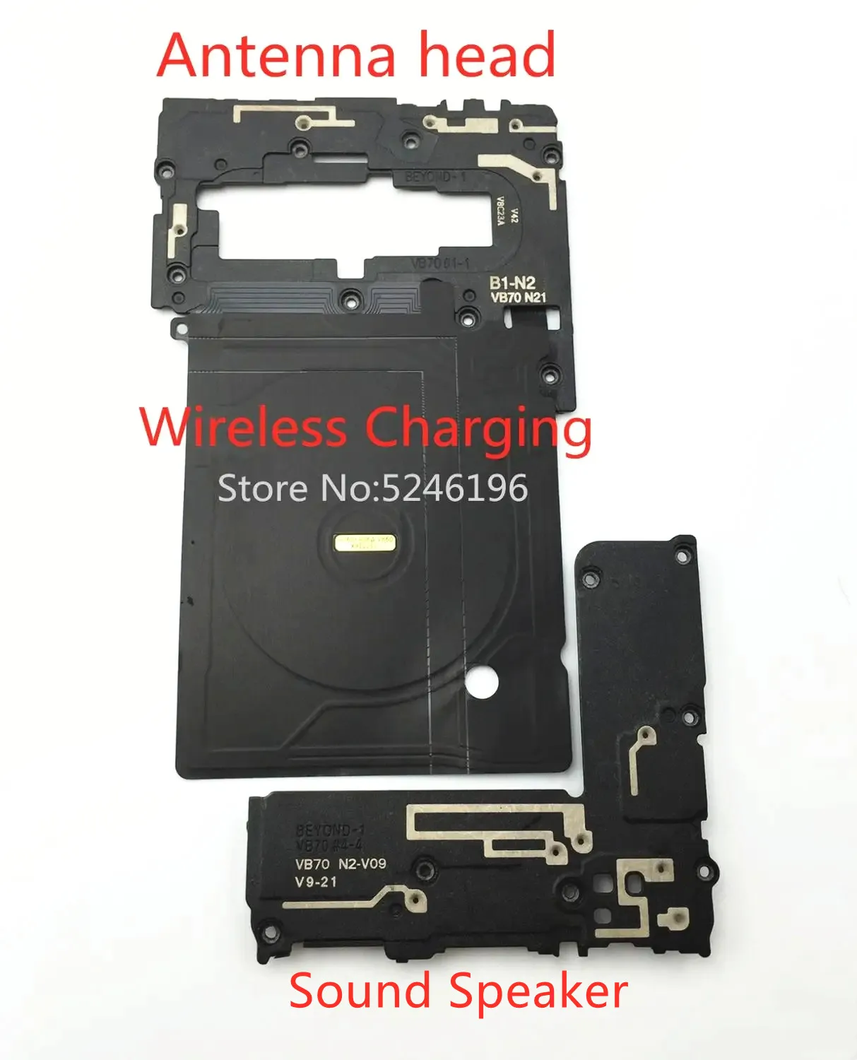 Беспроводная зарядная плата, задняя панель антенны для Samsung Galaxy S10 G973F G973U G9730, сменная деталь, 1 шт.