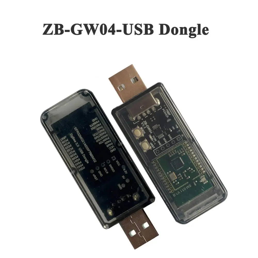 

3,0 ZB-GW04 Silicon Labs Universal Gateway USB Dongle Mini EFR32MG21 Универсальный USB-ключ с открытым исходным кодом