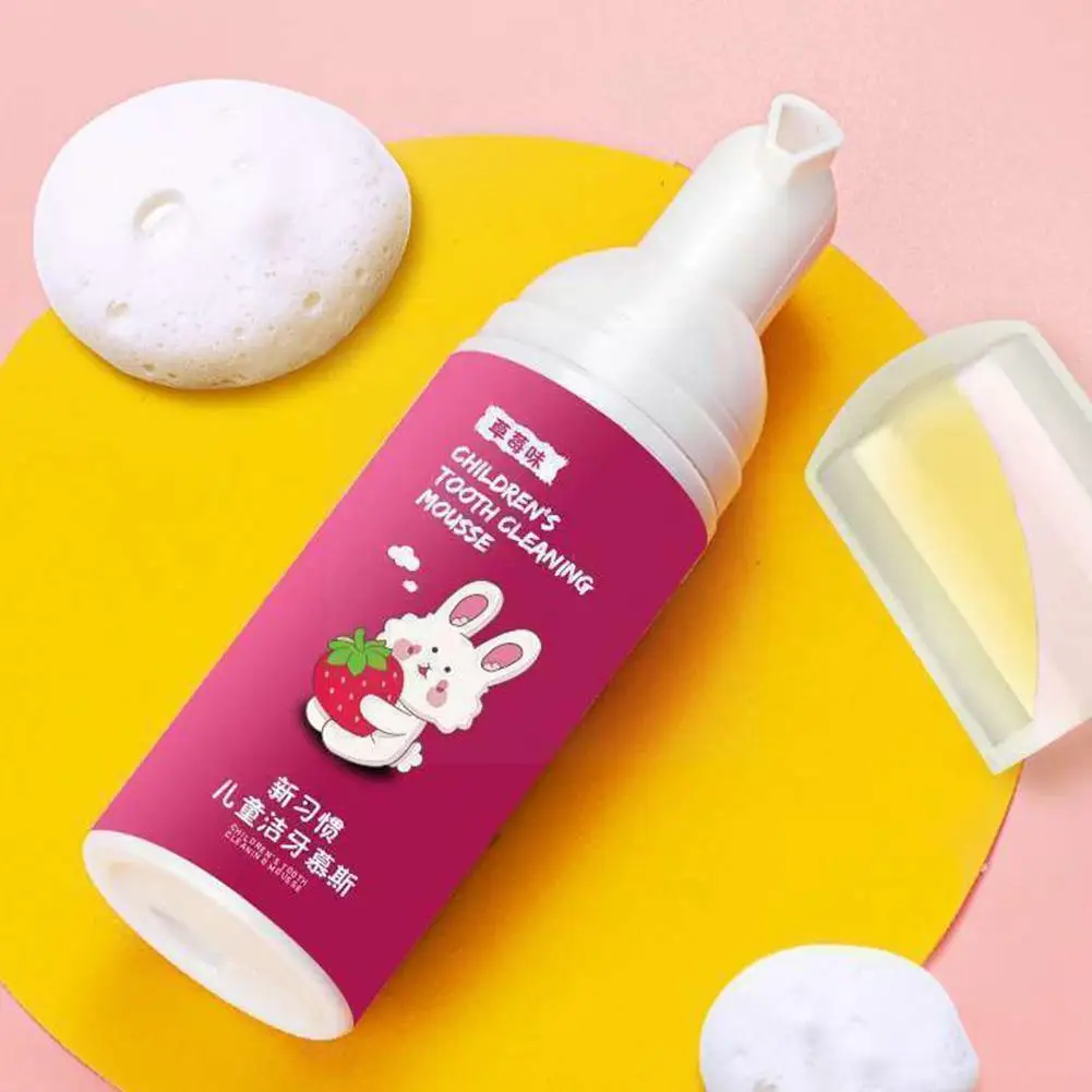 

Зубная паста Sdotter Clean Tooth Mousse, детская зубная паста с фруктовым ароматом для чистки, 60 мл, пенообразующая паста B5q3