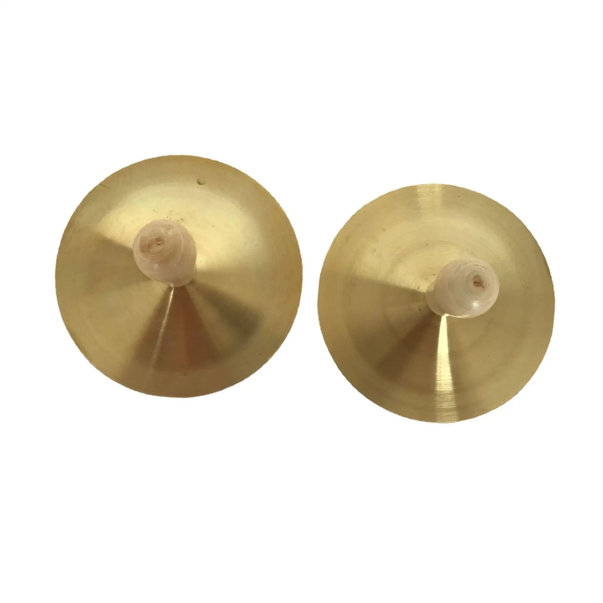 Mini Hand Cymbals Finger Cymbals Portable Brass Developmental Early Learning 9cm