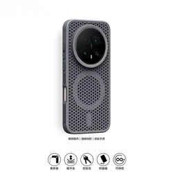 Cover posteriore magnetico opaco di lusso per Honor Magic 8 Pro - Compatibile con la ricarica wireless