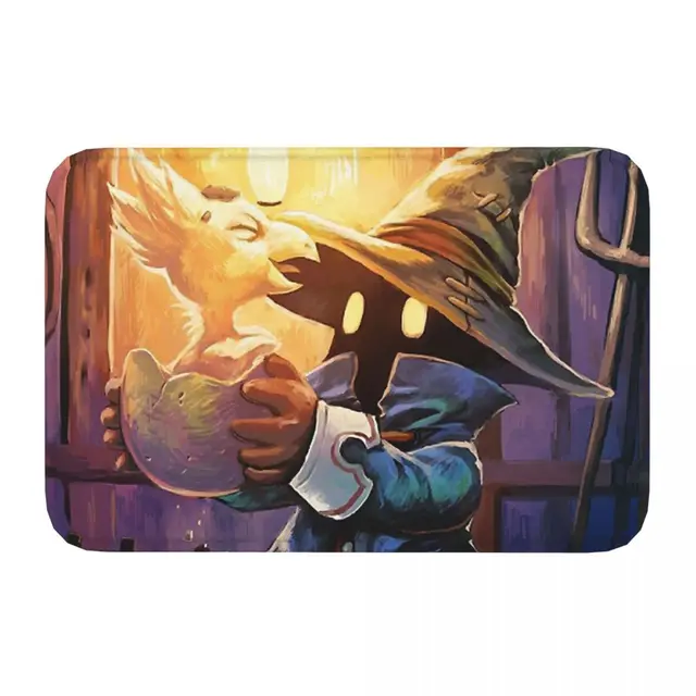 Final Fantasy Ff Szerepjáték Játék Konyha Nem Csúszás Szőnyeg Vivi Mam Nappali Szőnyegbejárat Ajtó Ajtajak Otthoni Dekoráció - Image 2