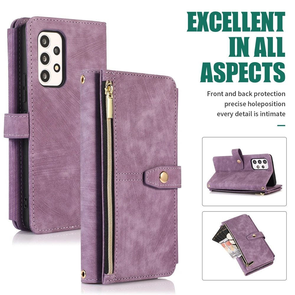 Crossbody Wallet Phone Case with Lanyard
