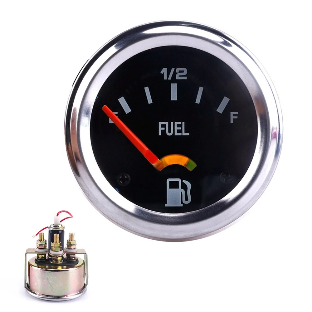 자동차 디지털 오일 프레스 압력 게이지, LED 0-100PSI, 12V, 2 인치, 52mm