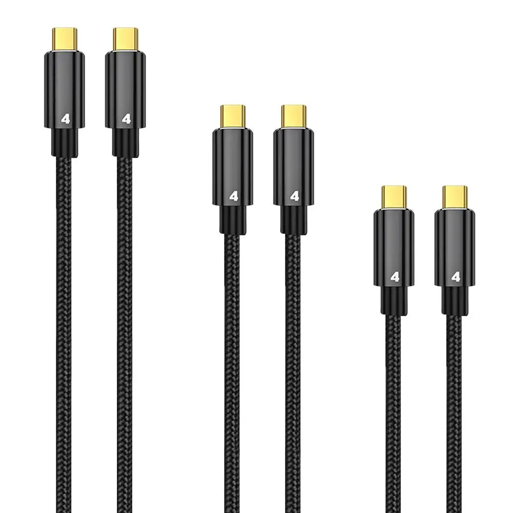 ƺ Ʈ 4  CŸ  , 40gbps USB C ̺, PD 100W, 5a, 20v, 8k Hd, USB C  , Ʈ 4 ̺