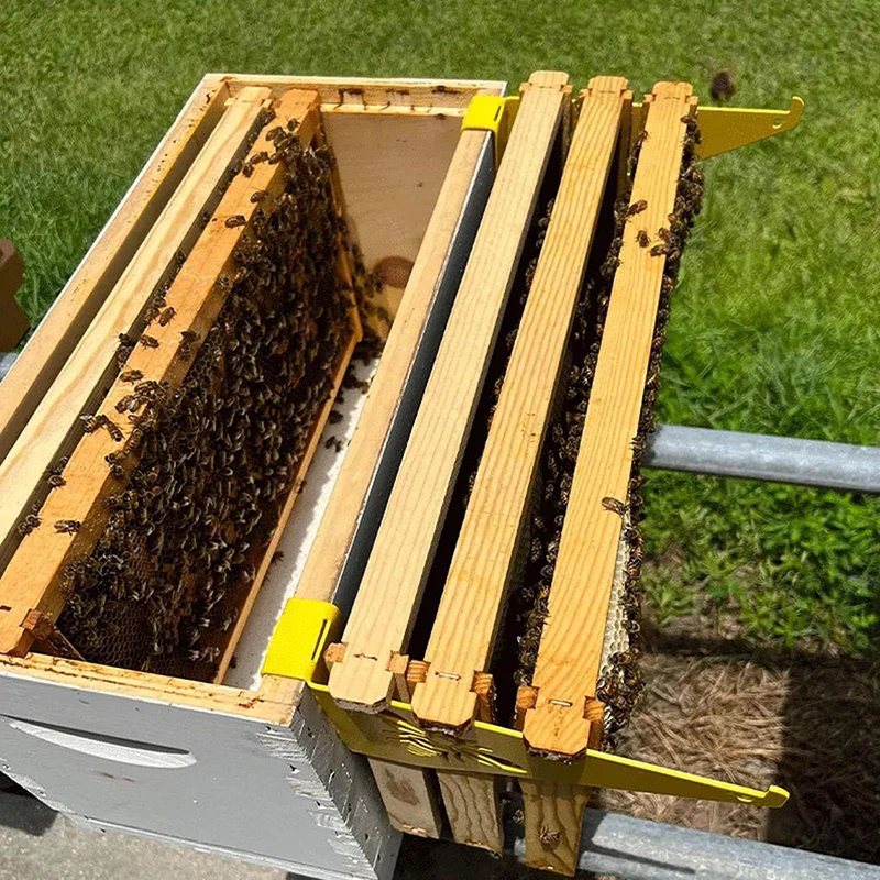 Description Picture 2 of itemBeehive Inspection Bracket Beehive Frame Holde Stainless Steel Bee Hive Frame Grip For Beekeeping Bee Hive Stand Beekeeper Tools