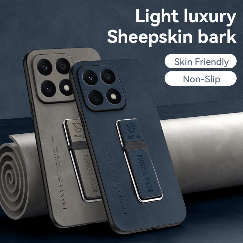 Magnetic Car Bracket Leather Holder Case - Premium Car Mount Cover
