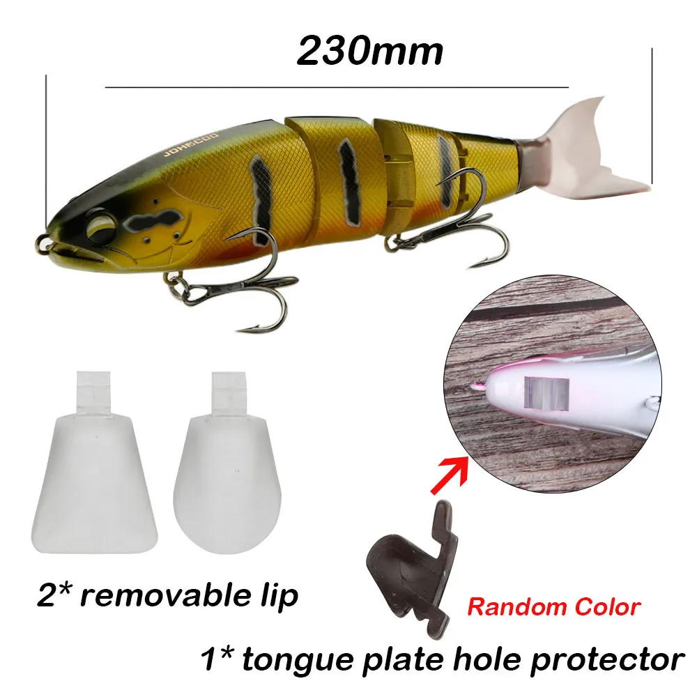 Swimming Bait Jointed Fishing Lure Floating Hard bait with Jerk Fishing Lure  For Big Bait Bass Pike Minnow Lure High Quality