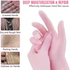 1Pair Reusable Silicone Foot Care Socks Moistrizing Spa Gel Gloves Exfoliating Moisturizing Anti Dry Cracked Plantar Hand Care T 2