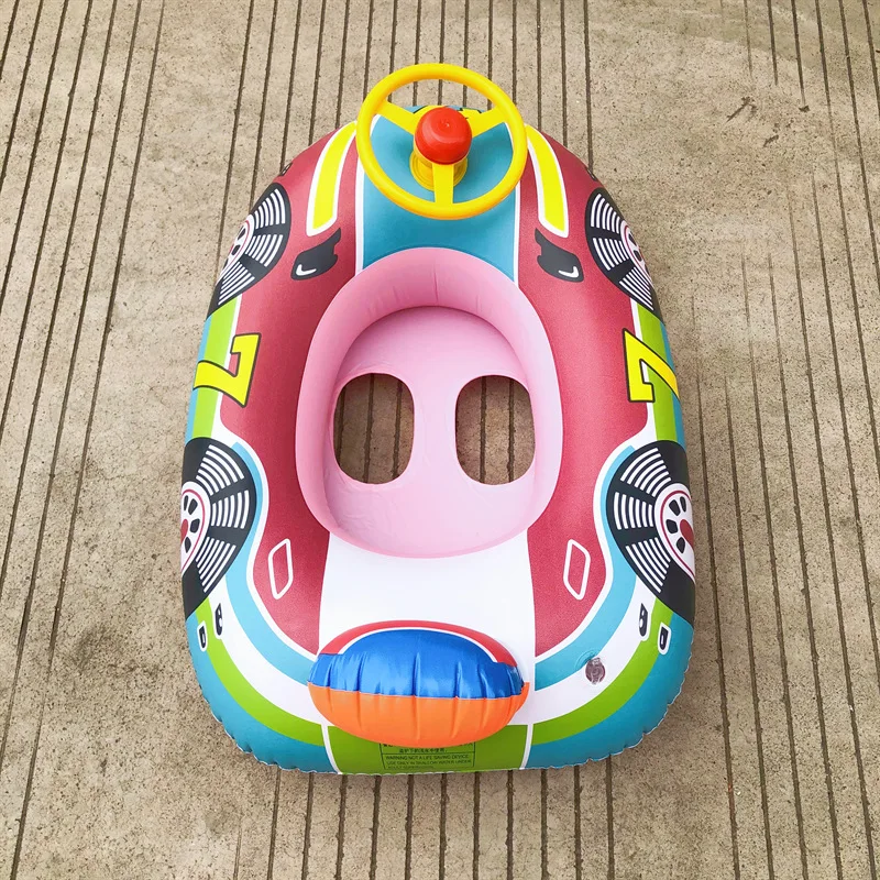 Swimming Seat Circle Inflatable Pool Float Large Thickened