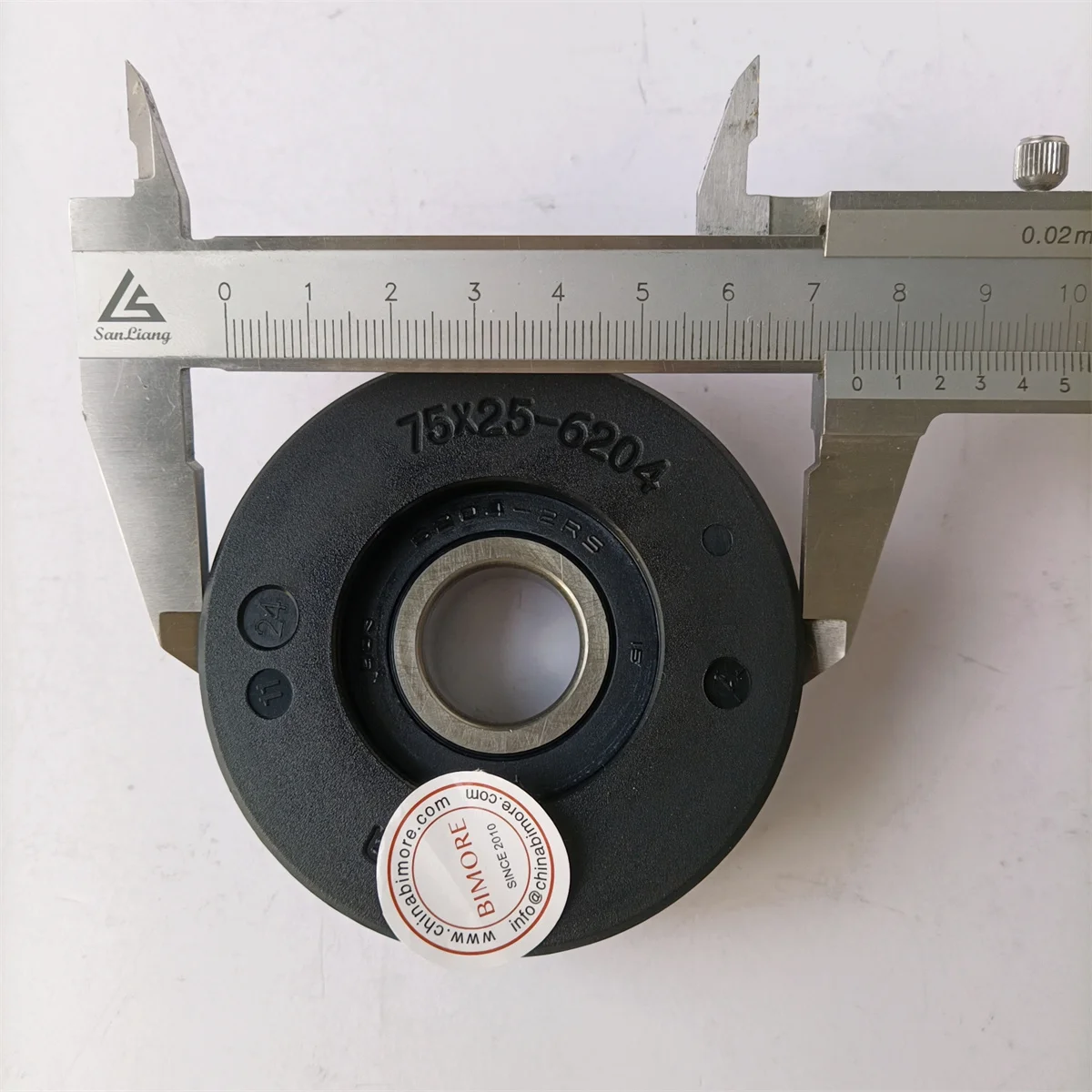 Escalator Step Roller 75*25 75x25-6204 OD75mm W25mm Bearing 6204-2RS lift spare parts