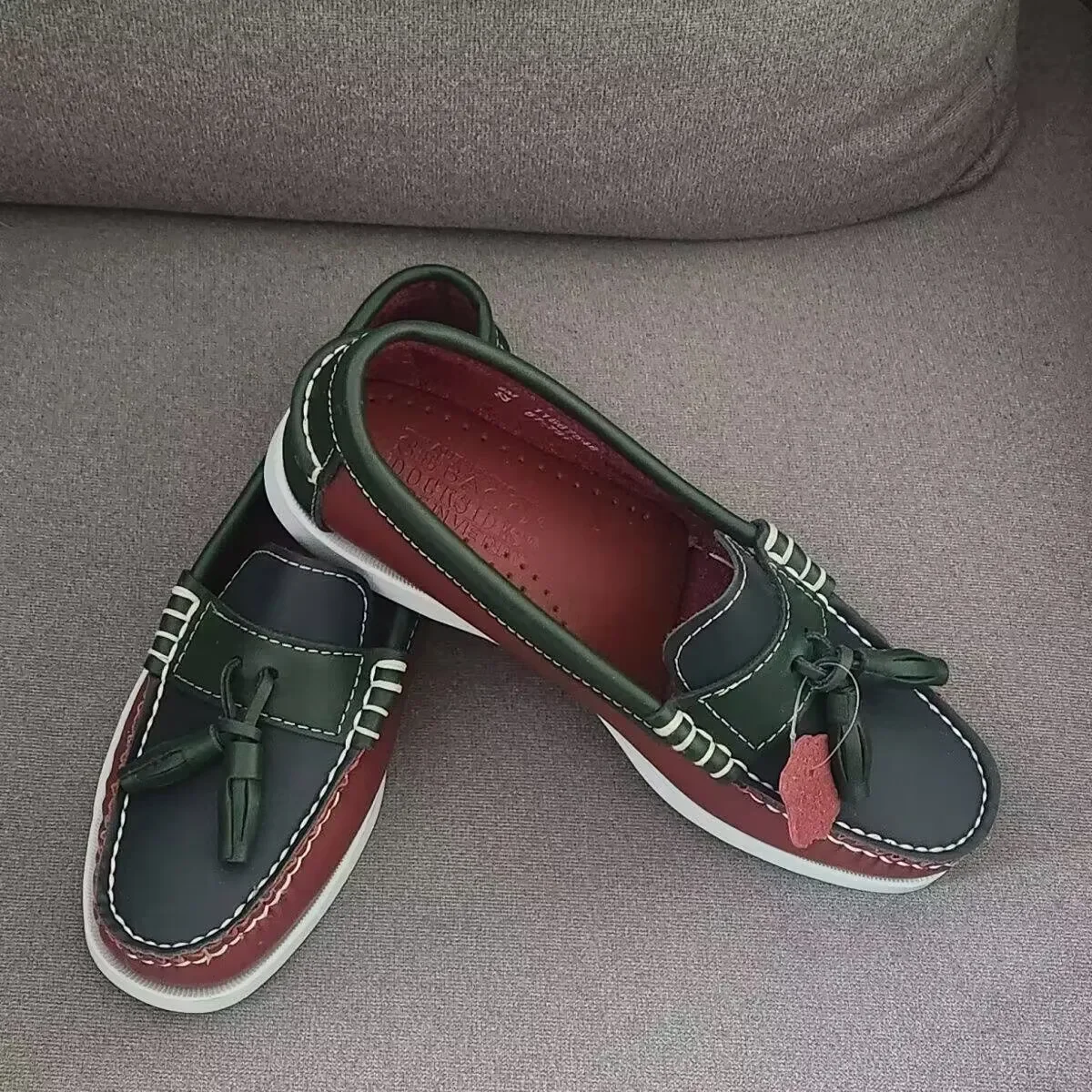 Handmade Shoes Men Mocassins Classic Cow Leather Docksides Boat Shoes Luxury Design Driving Shoes Casual Flat Loafers 6