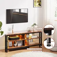 Угловая подставка под телевизор со светодиодной подсветкой 106 x 45,5 x 36 см — изображение 2