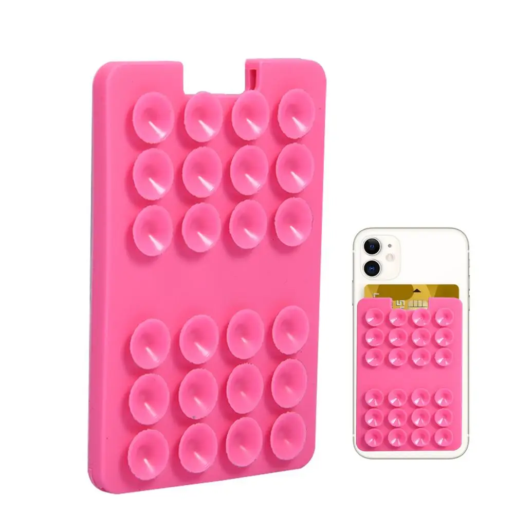 Universal Suction Cup Card Holder - Secure Adhesive Mount