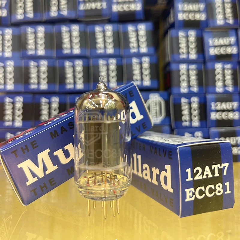 Mullard ECC82 ECC83 ECC81 12AU7 12AX7 12AT7 Vacuum Tube HIFI Audio Valve Electronic Tube Amplifier Kit Genuine Precision Matched 5