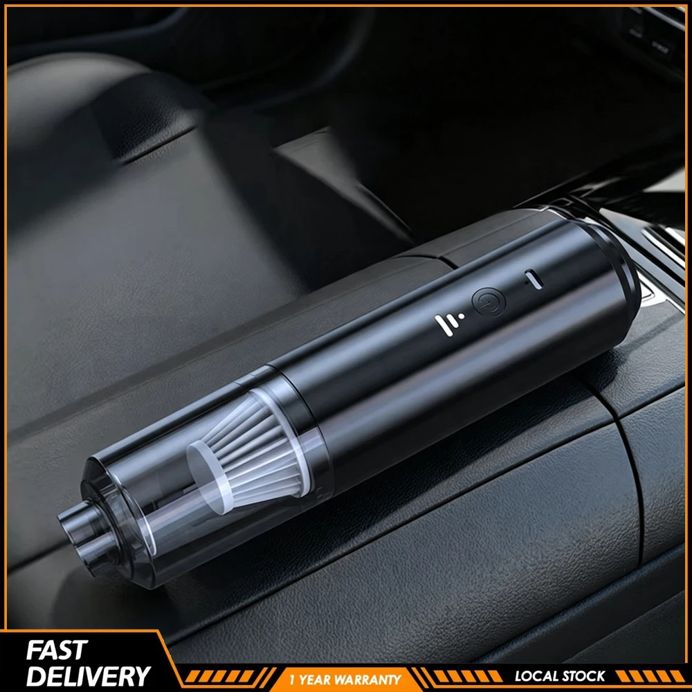 1Set New Quality Car Vacuum Cleaner Cleaning Powerful Suction Handheld Dust Collector Portable Vacuum Cleaner Powerful Suction Mini Electric Wireless Smart Home Cleaning Car Vacuum Cleaner