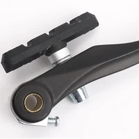 2 ensembles de freins en V pour vélo de montagne en alliage d'aluminium, étrier de frein en V amovible et réglable, accessoires d'étrier de frein de cyclisme 4