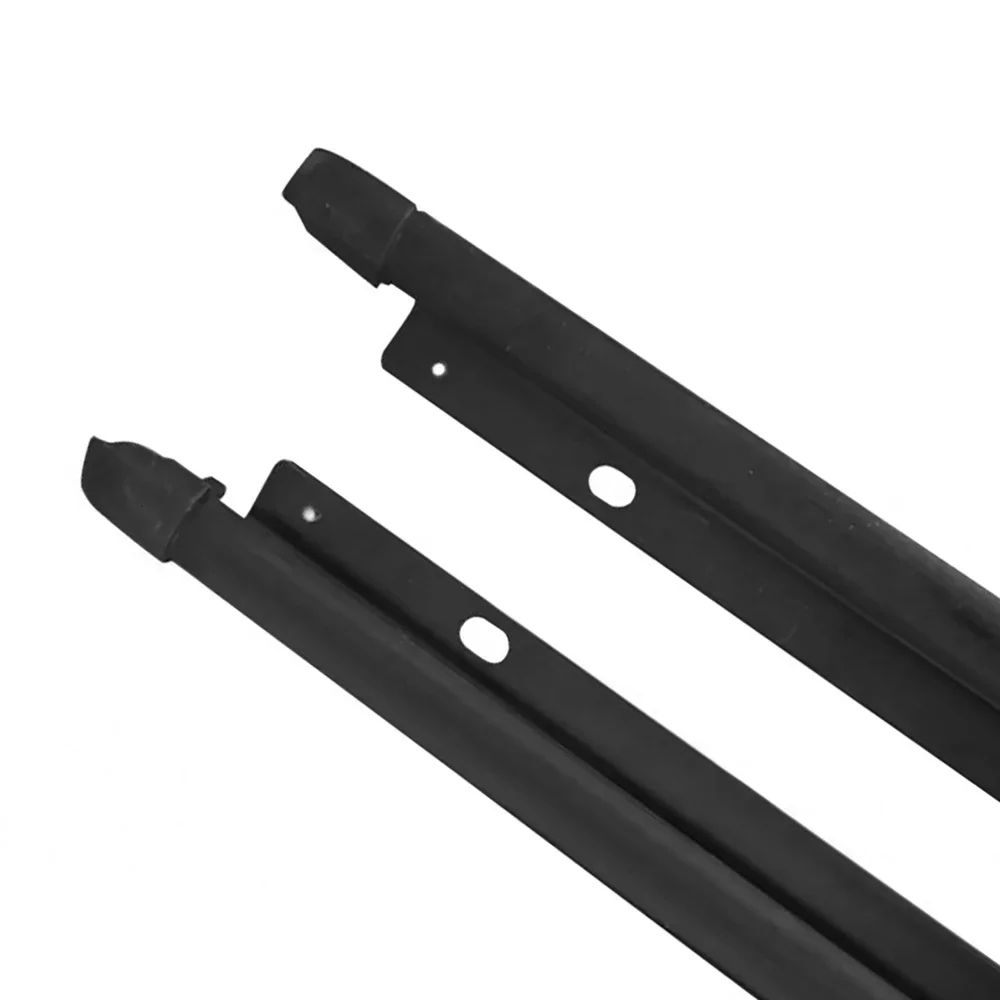 4Pcs Window Weatherstrip For Nissan Frontier Navara D22 1994- Crew cab 4door Side Door Outer Moulding Trim Sealing Belt
