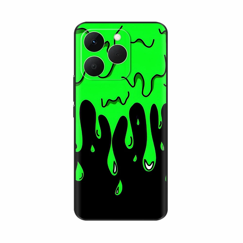 Fashionable Soft Silicone Protective Phone Case with Camera Protector
