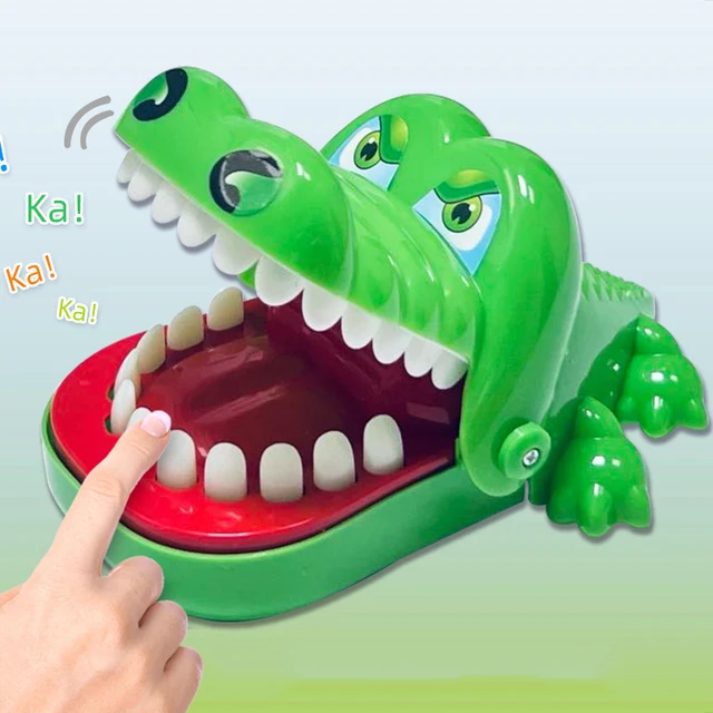 Crocodile Teeth Toys For Kids Alligator Biting Finger Dentist Games Funny For Party And Children Game Of Luck Pranks Kids Toys 1