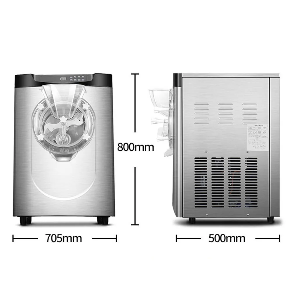 

Tasty Italy Gelato Ice Cream Making Machine / Hard Ice Cream Maker