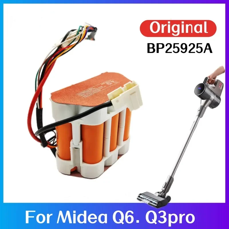 

100% Original 2500mAh 25.9V For Midea Q6 Q3Pro BP25925A vacuum cleaner Original battery