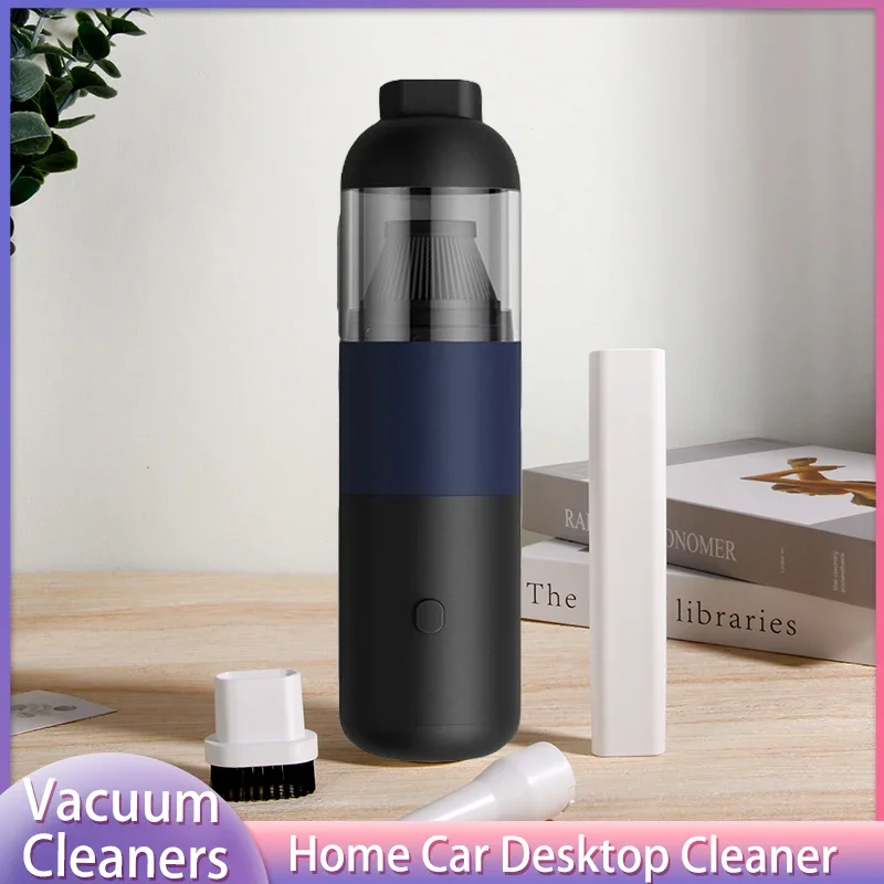 Wireless Car Vacuum Cleaner New 3-in-1 Automobile Vacuum Cleaner Portable Robot Vacuum Cleaner Mini Handheld Dust Catcher
