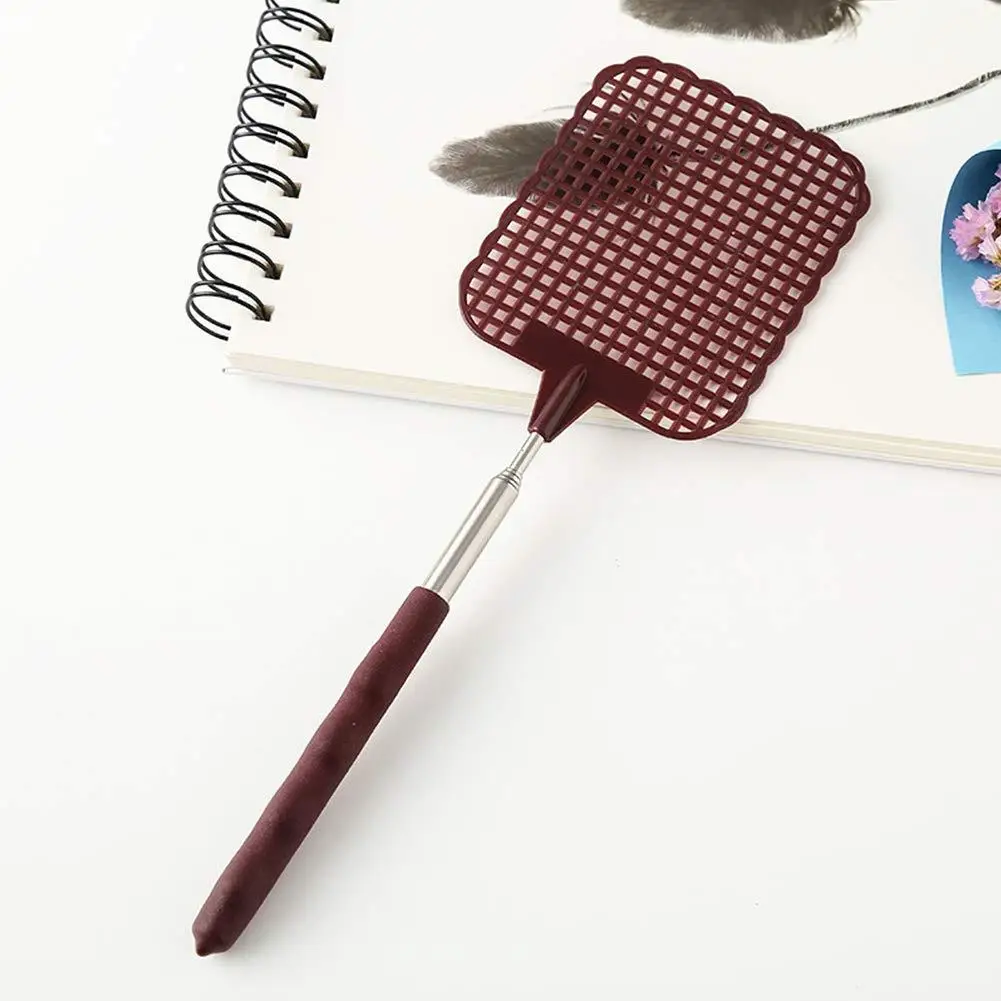 Adjustable Plastic Fly Swatters Killer Summer Mosquito Trap Anti Insect Bug Zapper Pest Control Home Kitchen Tool fly swatter