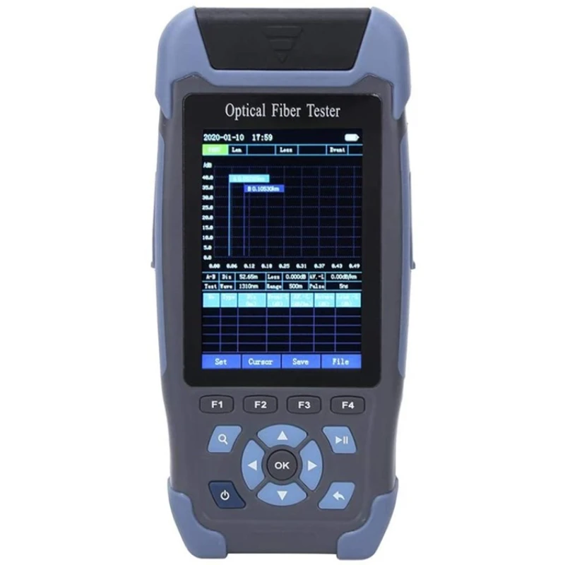 

JoinWit JW3302S OTDR fiber Optic fault detector 1310/1550nm 120km with English Espanol 30/28dB Connector Type SC/FC/ST