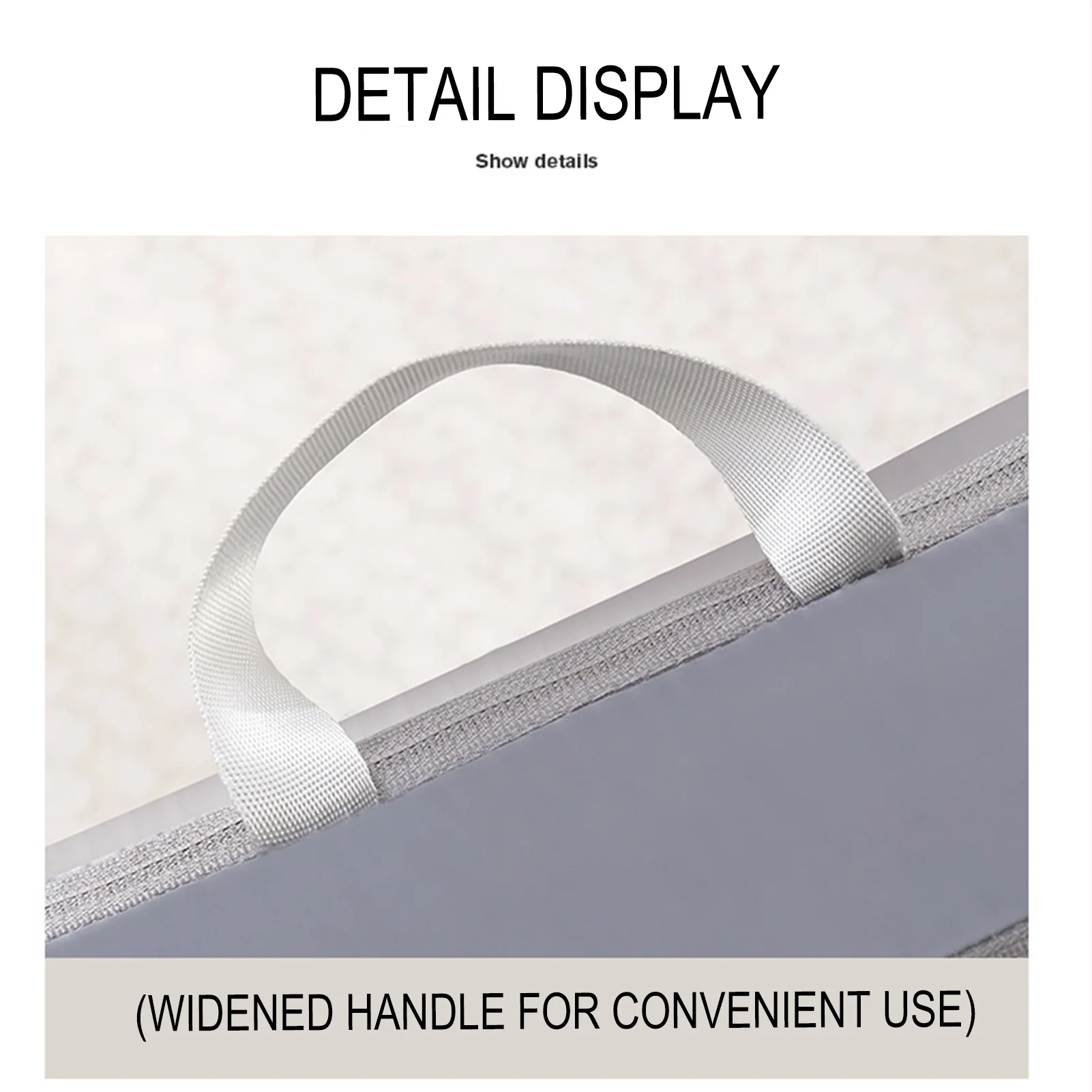 Closet Quilts Organizers and Storage Space Saving Comforters Storage Bag with Breathable Hole for Bedroom Closet Dorm 3