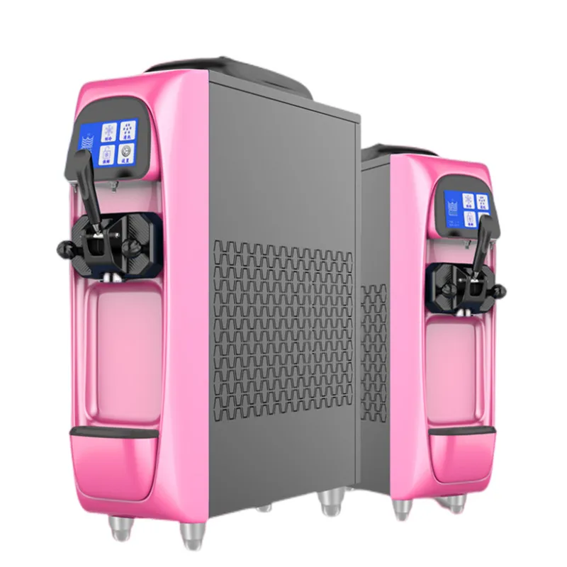

16L/H Small ice cream machine touch screen ice cream machine commercial ice cream maker
