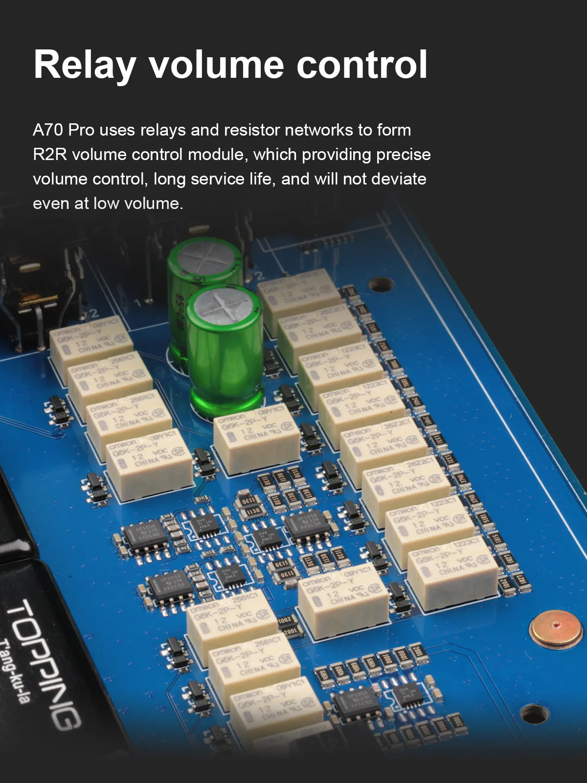 TOPPING A70 Pro Fully Balanced Headphone Amplifier (USED TOPPING A70 Pro Fully Balanced Headphone Amplifier (USED