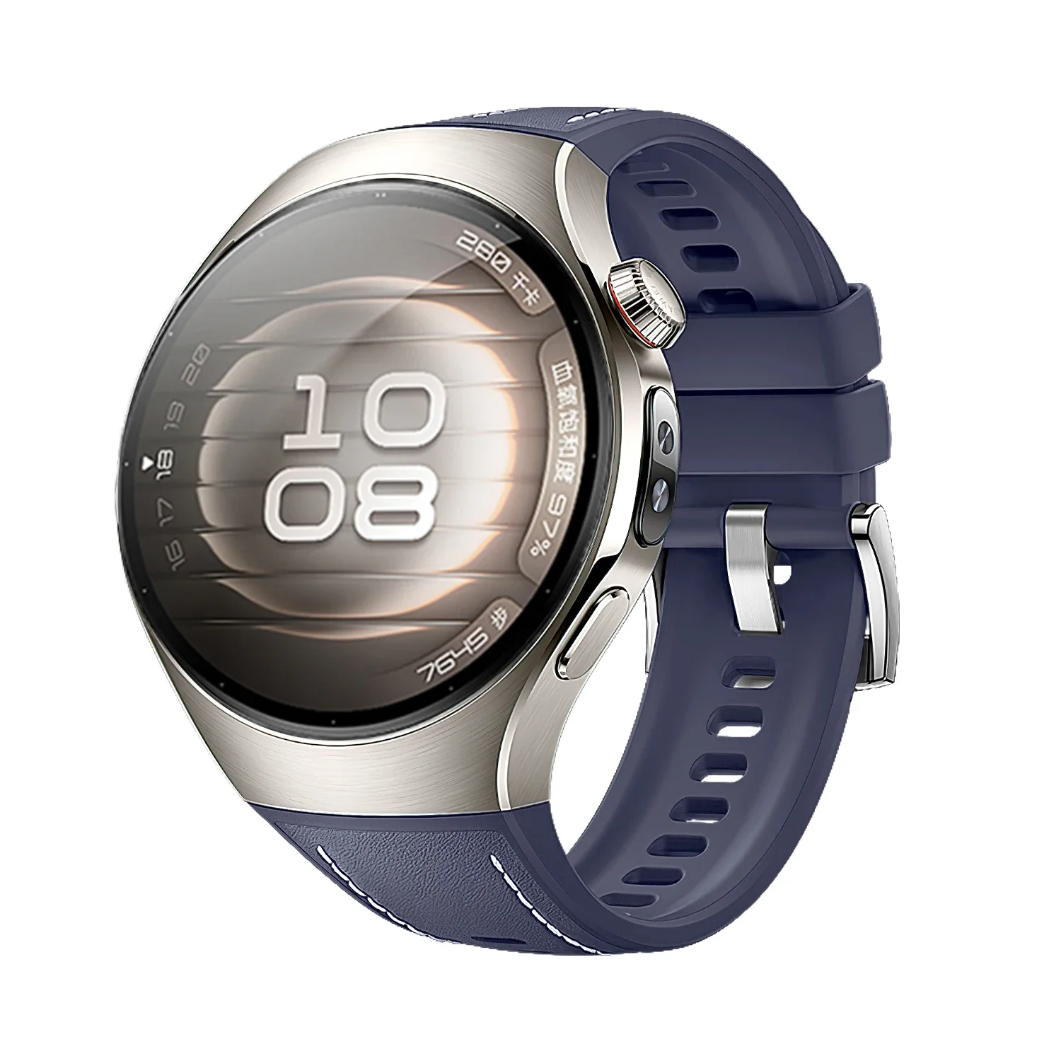 Premium Leather Silicone Smart Watch Strap - Specialized Band Wristband Bracelet