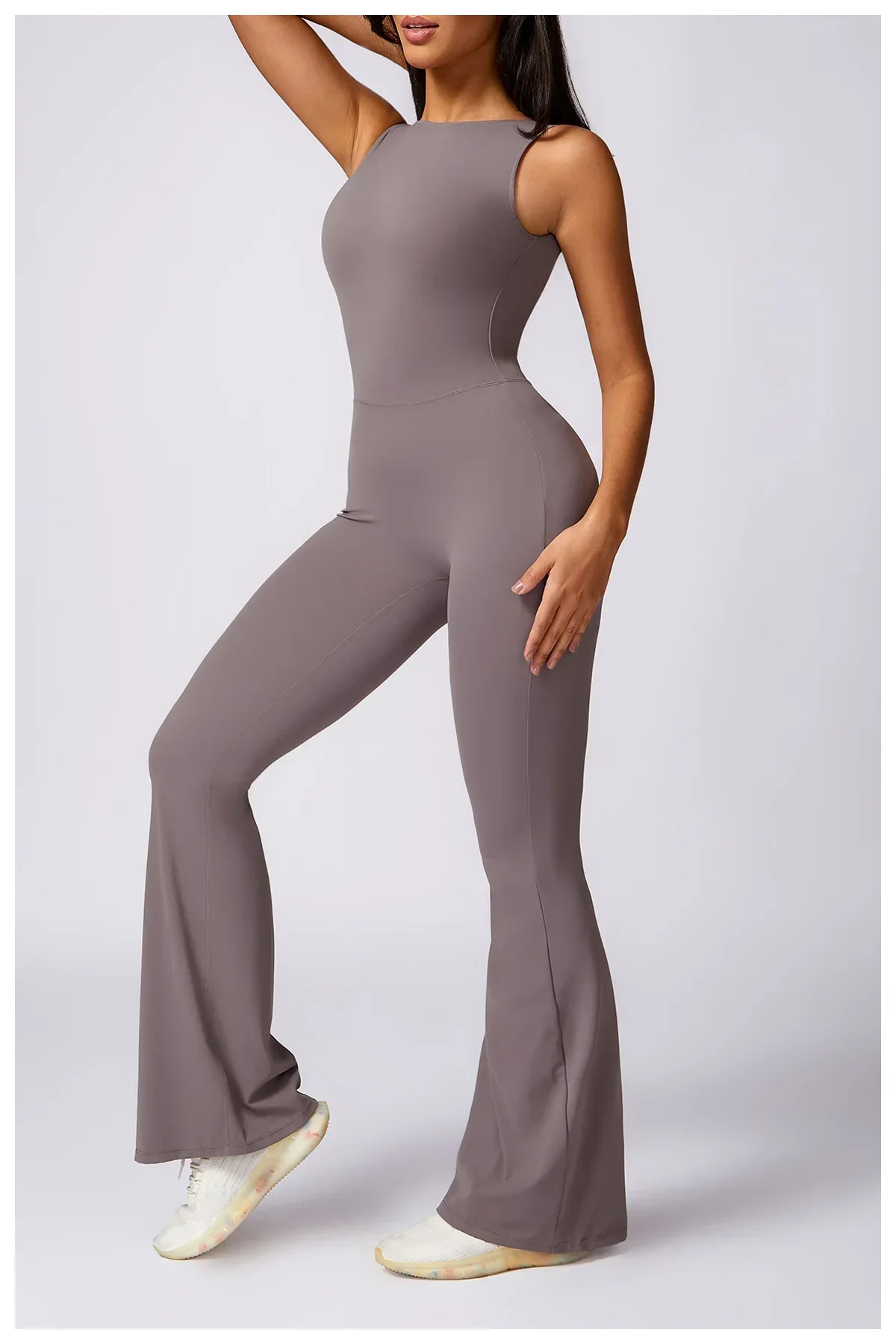 New Gym Sportswear Solid Seamless Women Training Yoga Jumpsuit Push Up One Piece Fitness Rompers Lady Workout Legging Bodysuits