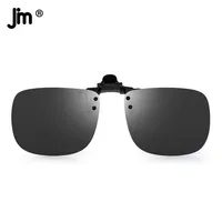 Polarized Clip On Sunglasses Women Men Frameless Filp up Sunglasses for Prescription Glasses UV400 1