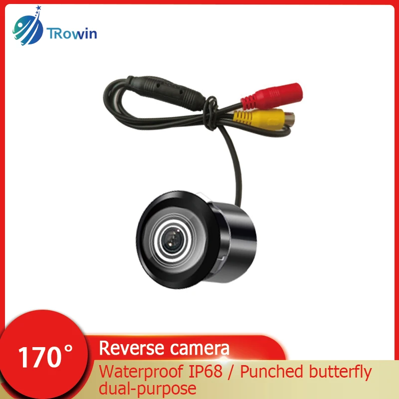 

18.5MM HD Car Rear View Camera Night Version IP68 Waterproof Wide Angle Backup Camera Parking Reversing Assistance