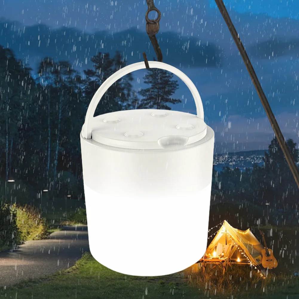 Description Picture 6 of itemLED Ultra Bright Tent Lantern USB Fast Charging Bedside Table Lamp Stepless Dimming Powerful Fishing Lamp for Hiking Fishing