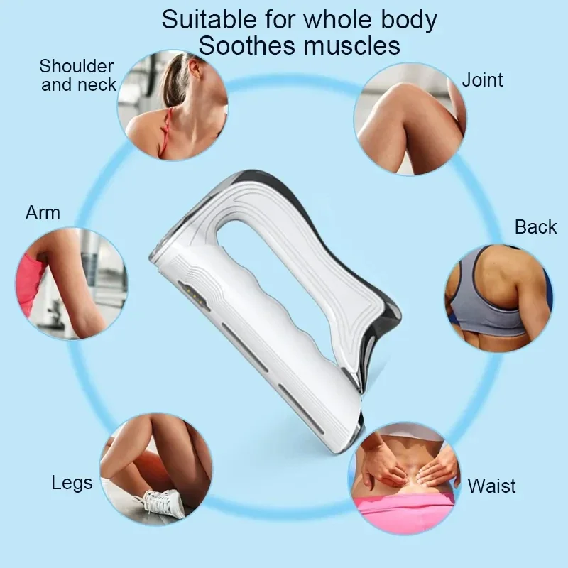 Electric Myofascial Massager NMES Hyperblade Microcurrent Deep Tissue Relieving Muscle Stimulator Massage Tool for Sport Fans