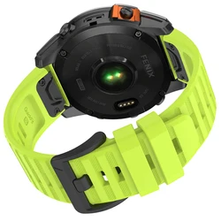 Enhanced Silicone Sport Wristband - 22mm/26mm Strap - 1PCS QuickFit 22mm (Green)