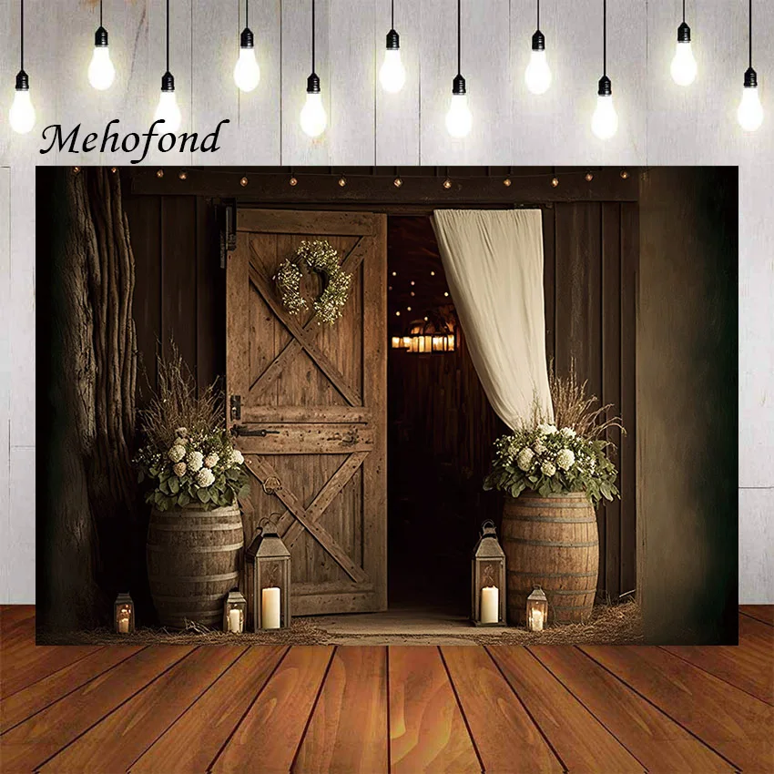 

Фон для фотографий Mehofond Западный деревенский деревянный дом цветок Детский День Рождения Вечеринка свадебный портрет Декор Фотофон для студии