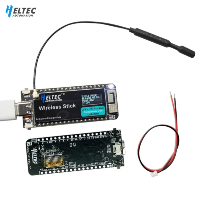 Heltec Wifi Lora 32(V3) Dev-Board Met Sx1262 Esp32 Lora Node Draadloze Shell Stick Lora Gateway Wifi Ble Node Met Oled Display