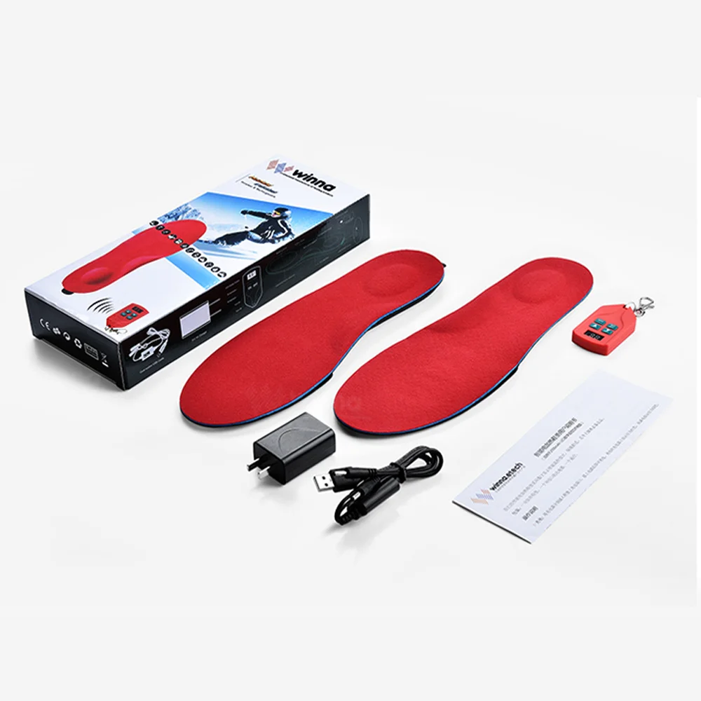 Heated Socks Arch Insoles Feet Warmer Sock Pad Electric Heated Equipment Insoles Usb