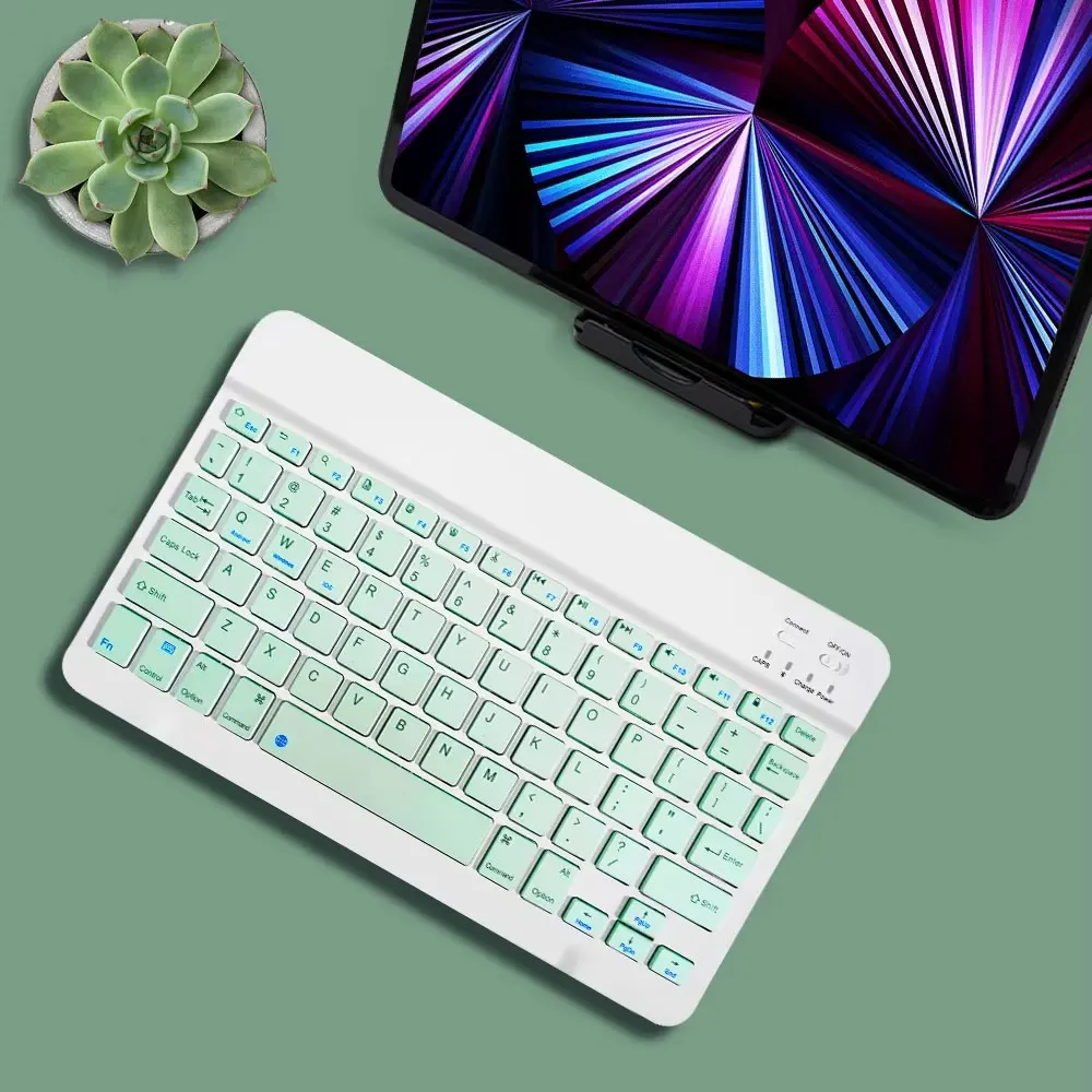10-Inch Multilingual Bluetooth-Compatible Wireless Keyboard