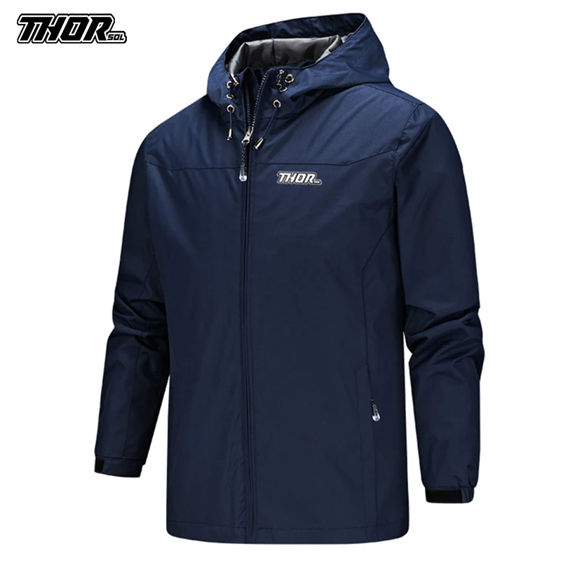 THORSOL Road Bicycle Windproof Coat Mountain bike Sportswear Motocross Windbreaker Cycling MTB Jacket Chaqueta Bicicleta Hombre