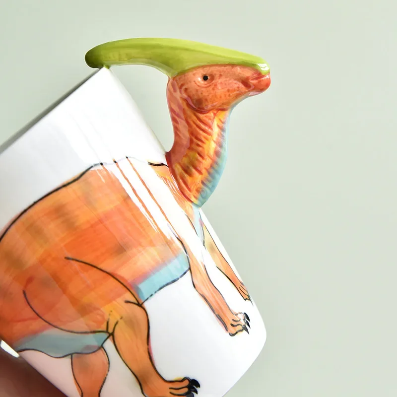 Tasse à Café Mignonne En Forme De Dinosaure, Cadeau Pour Femme, Tasse à Café Kawaii, Tasse En Forme D'animal 3D, Tasses Mignonnes Et Amusantes, Cadeaux De Noël, D'anniversaire Pour Filles, Amis
