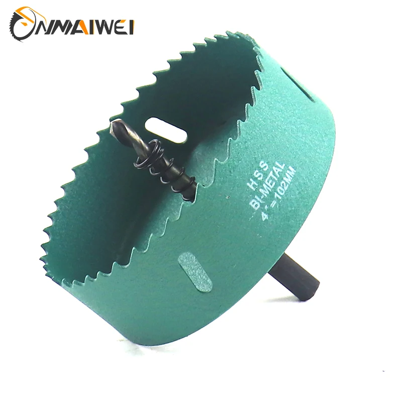 51/68/71/102mm 나무 구멍 톱 M42 바이메탈 드릴 비트 커터 목공 도구 금속 PVC 플라스틱 철에 대한 나무 드릴링 크라운