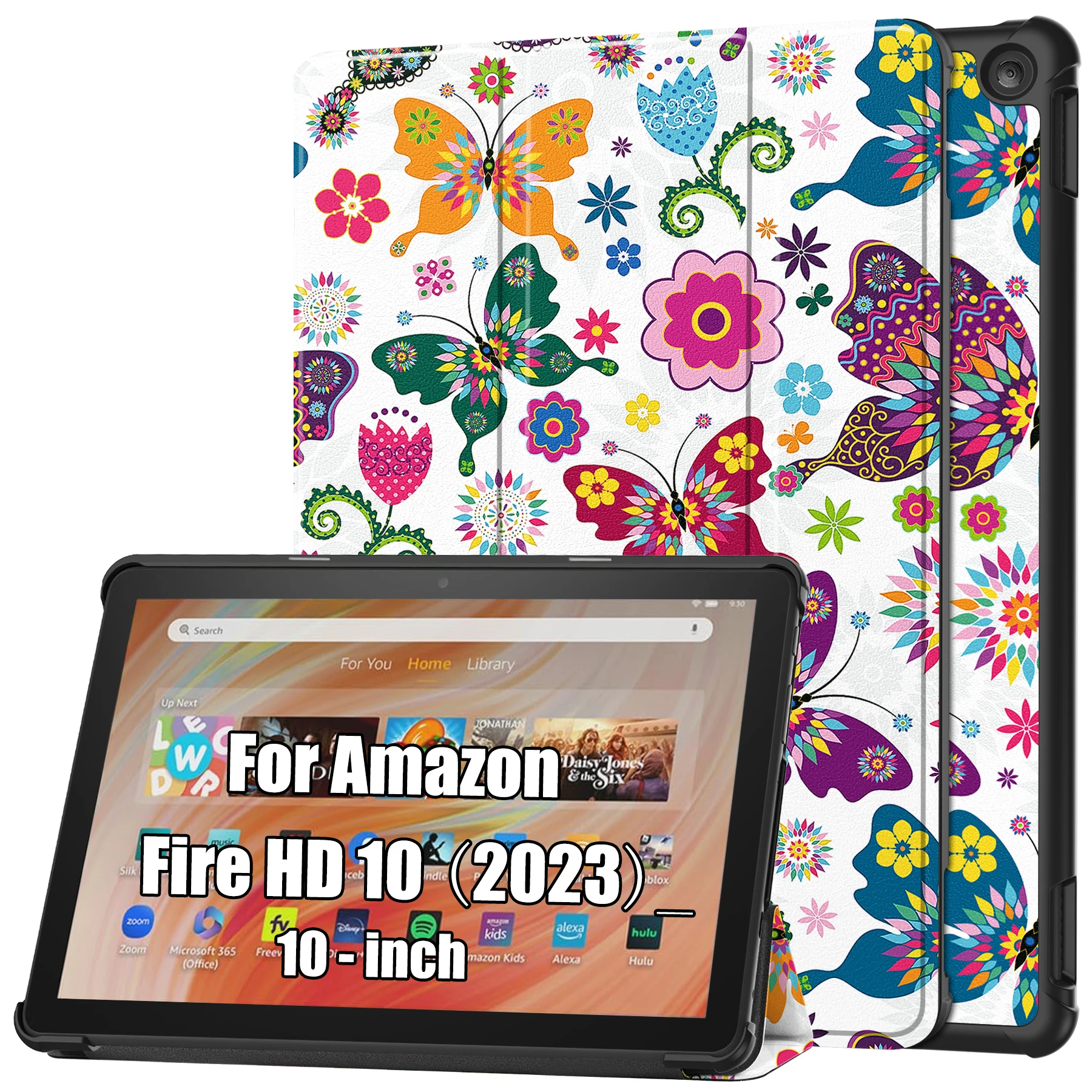 Sleek PU Leather Tablet Cover with Stand Function